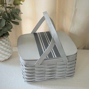 Vintage picnic basket